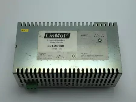  LinMot S01-24/300 Industrial Switching Power Supply 24VDC 12Amp 300W 