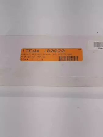 BARCODE UNDECODED PEN-40 AMP SQUEEZE DB9F 