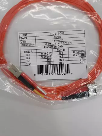 Quiktorn Fiber Jumper Cable 810-L12-009 