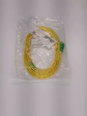 5M SC/APC-SC/APC SM 3.0 DPX PVC Fiber Optic Cable Patch Cord jumper