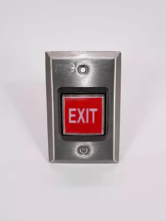 SDC SDC 463 Security Door Controls Push to Exit Stainless Steel 