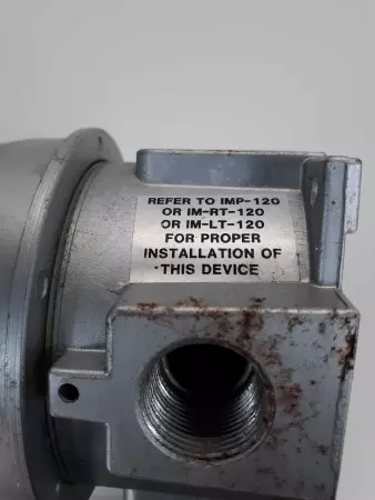United Electric Controls Type J120 Model 9995 I93 Pressure Switch 480vac 15a