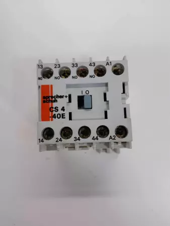 Sprecher + Schuh CS 4-40E Control Relay 208v Coil 