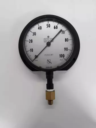 ASHCROFT Gauge ,Receiver Gauge 25PSI Max 3-15 PSI 