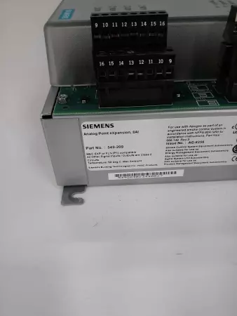 Siemens APOGEE Automation 8AI Analog Point Expansion Module 549-209  