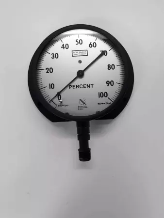 ASHCROFT GENERAL SERVICE GAUGE 60 1010A  Size 6 Aluminum Case 100 PSI 