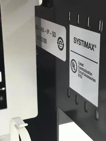 Systimax-1000G2-4U-Mod-Fixed Modular Cassette Shelfcommscope