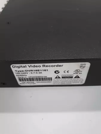 Philips DVR16E1161 DIVAR Digital Video Recorder100-240V 0.7-0.3A 