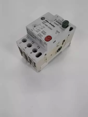 Allen Bradley 140-MN-0250 ser C  manual motor starter 1.6-2.5 A 3 pole