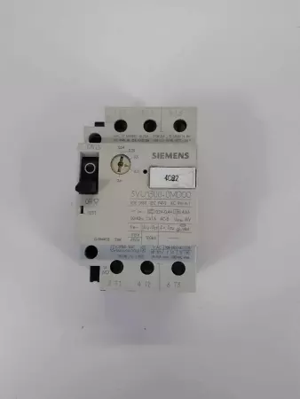  Siemens Motor Protection Circuit Breaker 3VU1340-1MD00 0.24-0.4A