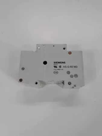 SIEMENS 5SX22 C10 CIRCUIT BREAKER 480VAC 2POLE