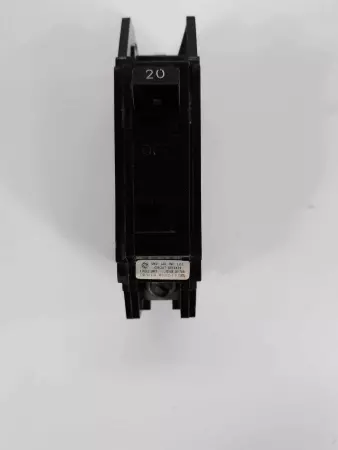 General Electric THQC 20A 120 / 240 VAC 1 Pole Circuit Breaker 