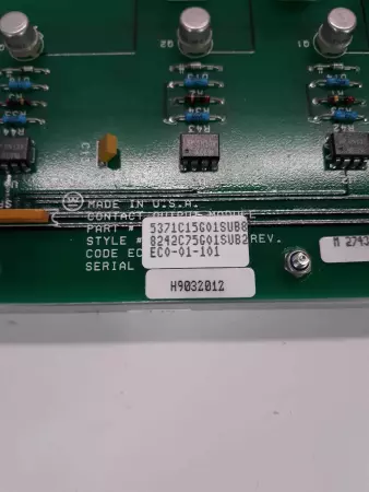 Westinghouse H9032012 5371C15G01SUB8 Circuit Board 5371C15G01SUB8 ,8242C75G01SUB