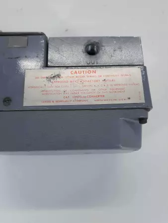 Leeds & Northrup 10970-4 Electro-Pneumatic Converter 20PSI 109704