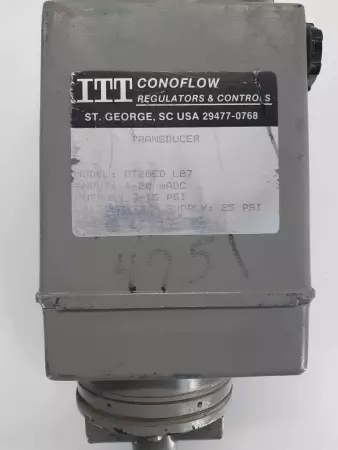 ITT  Conoflow Transducer Model GT28ED L87 