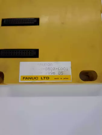 FANUC A03B-0807-C001 I/O Base Module ABU10A 10 Slots