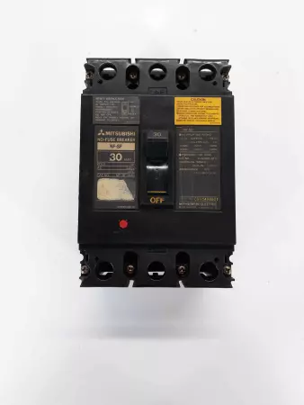 Mitsubishi NF-SF  No-Fuse Breaker, 30A, 3-Pole