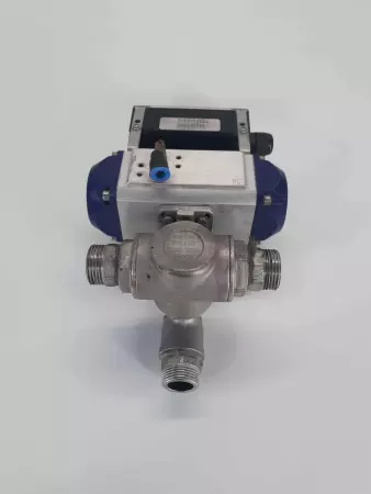 DTG Pneumatic valve Actuator w/ DN25 PN100 2000WOG valve 