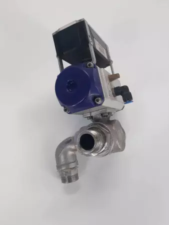 DTG Pneumatic valve Actuator w/ DN25 PN100 2000WOG valve 