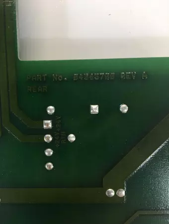 Measurex Assy 05365700 rev.A Backplane w/PS type 2 Color Sensor