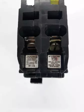 SQUARE D 20A 10,000AIC QO CIRCUIT BREAKER 2POLE 120/240Vac