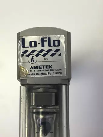 SCHUTTE & KOERTING LO-FLO VALVE