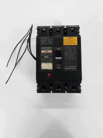 Mitsubishi NF-SF 60A Circuit Breaker 3 Pole 480VAC 50-60Hz