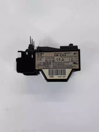 Fuji Electric TK-0NY TR13B Overload Relay 0.48-0.72A