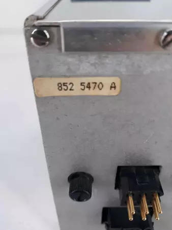 Siemens 852 5470 A Meter Di Regulation Control Box, Charmilles EDM Robofil 