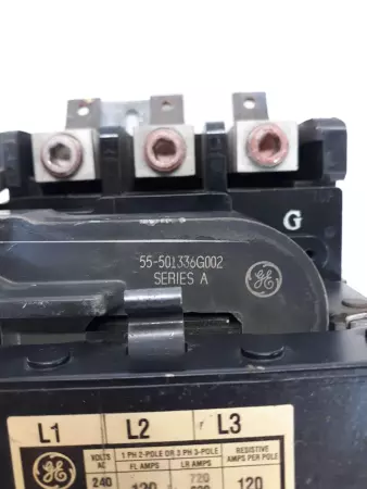 General Electric  CR353GJ3AA1 Definite Purpose Contactor 115-120v Coil 