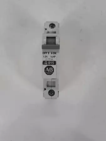 Allen Bradley 1492-CB1 SER.C G015 Circuit Breaker  1 pole