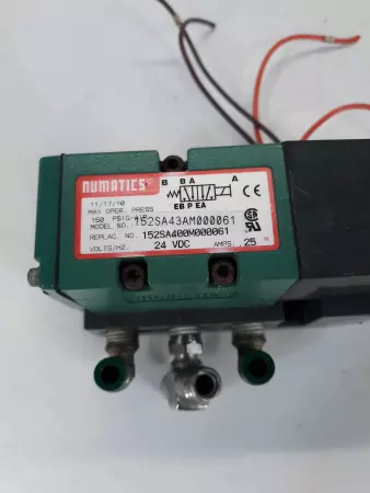 Numatics 152SA43AM000061 Single Solenoid Valve