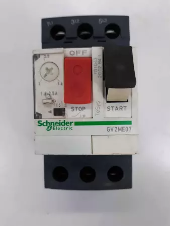 Schneider GV2ME07 Thermal Magnetic Motor Circuit Breaker 1.6~2.5A