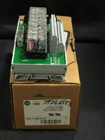 Allen-Bradley 1492-XIM20120-8R 8-Relay Interface Module 96-132VAC 