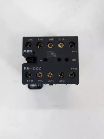 ABB K6-22Z Mini Control Relay 110v coil 