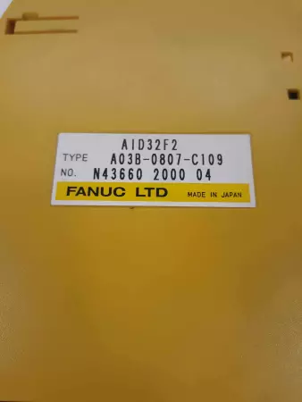 Fanuc A03B-0807-C109 I/O Interface Module