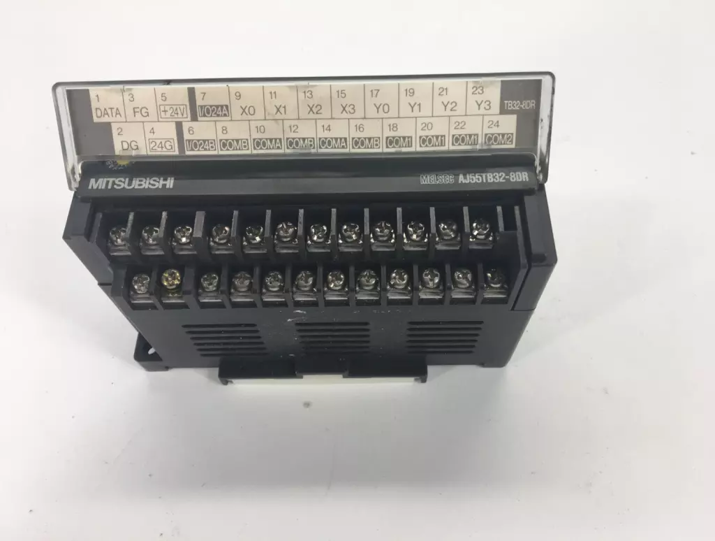 Mitsubishi Electric AJ55TB32-8DR I/O Link Remote Unit, 12 In 12 Out 