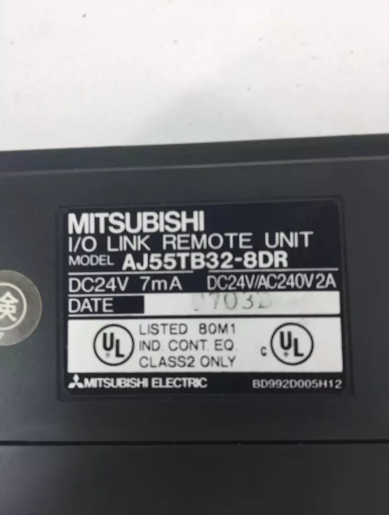 Mitsubishi Electric AJ55TB32-8DR I/O Link Remote Unit, 12 In 12 Out 