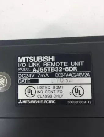 Mitsubishi Electric AJ55TB32-8DR I/O Link Remote Unit, 12 In 12 Out 