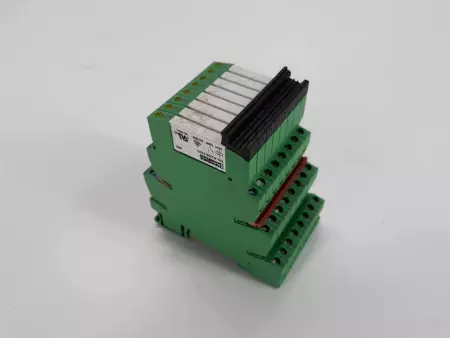 Phoenix Contact PLC-BSC-24DC/21 Terminal Block W/Relays 250V 6A 24DC Coil 