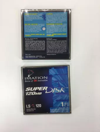 Imation SuperDisk 120MB (2-Pack) LS-120 Super Disk
