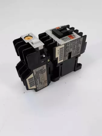 Fuji SC-0(13) SC13AA Contactor 110V Coil w/Overload Relay TR-ON 0.1-0.15A 