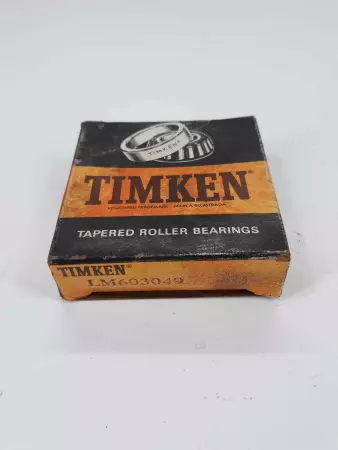 Timken LM603049 Tapered Roller Bearing Single Cone