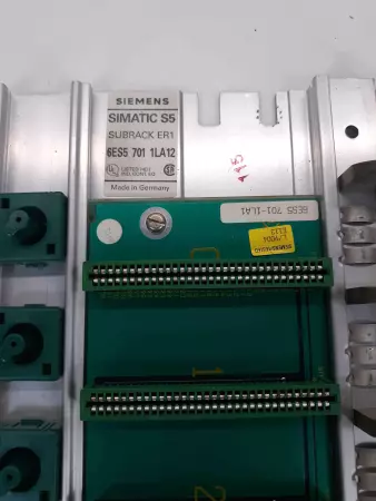 Siemens Simatic S5 6ES5 701 1LA12 Subrack ER1 