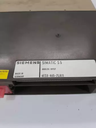 Siemens SimaticS5 6ES5-465-7LA11 Analog Input 