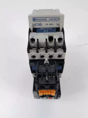 Telemecanique LC1D0910 Contactor 220v/ LR2 D13 Overload Relay 1-1.6A
