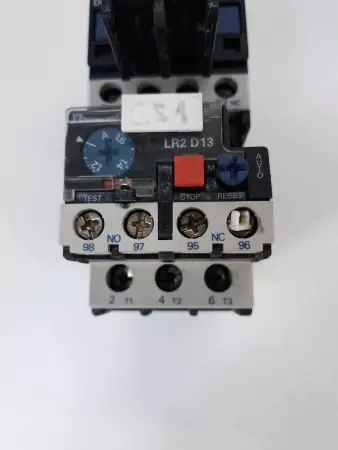 Telemecanique LC1D0910 Contactor 220v/ LR2 D13 Overload Relay 1-1.6A
