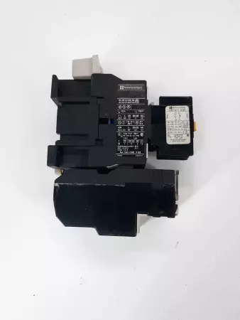 Telemecanique LC1D0910 Contactor 220v/ LR2 D13 Overload Relay 1-1.6A