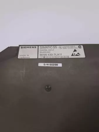 Siemens 6ES5 430-7LA11, Digital Input