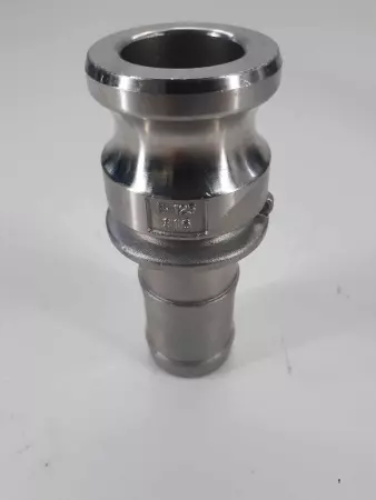 Adapter, Male Adapter, Hose Fitting, SS 316, 125 E